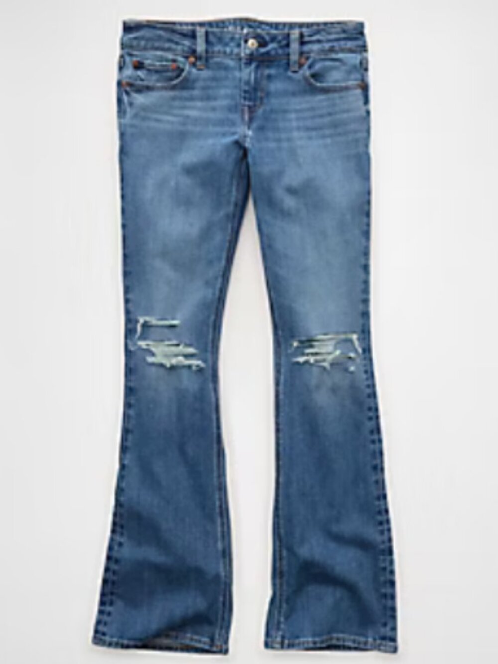 American Eagle Super Low-Rise Kick Bootcut Jean